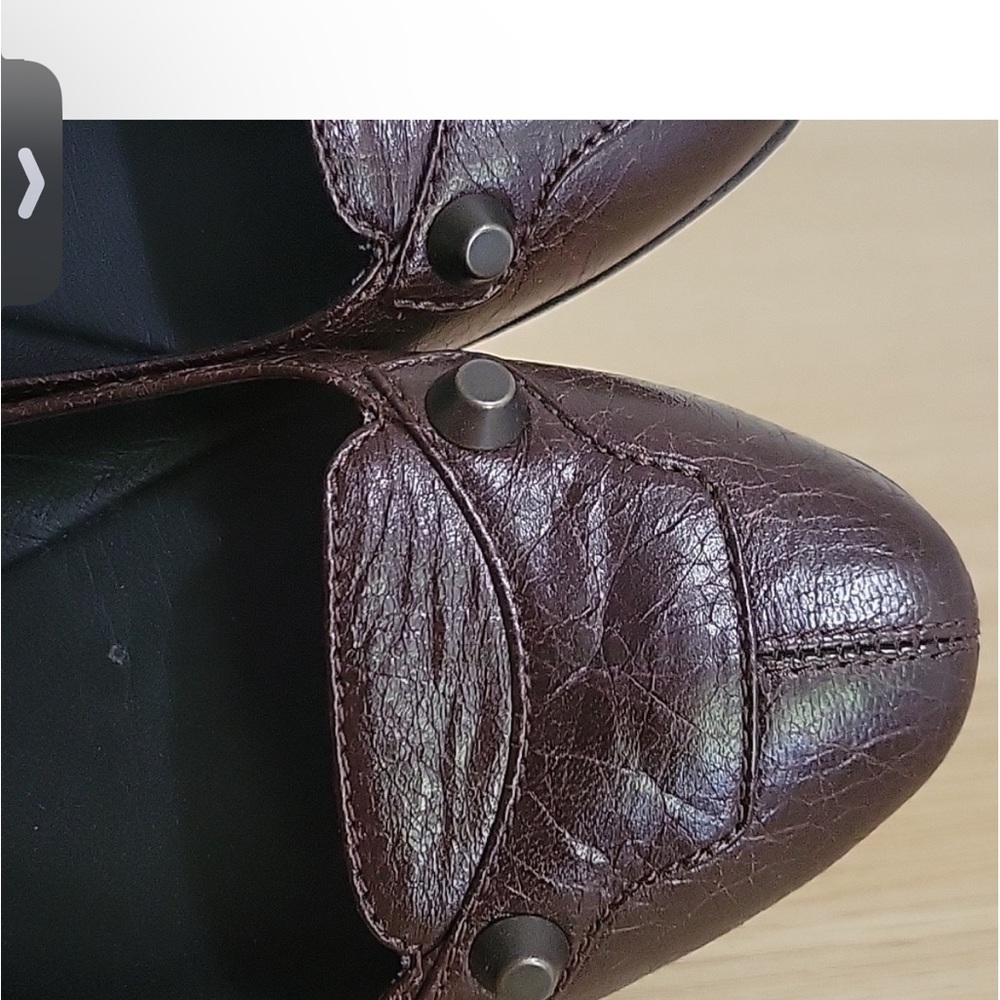 Balenciaga flats brown EUC - Picture 7 of 10